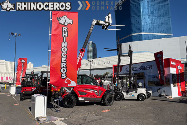 Sarvikuono CONEXPO - LAS VEGAS -tapahtumassa